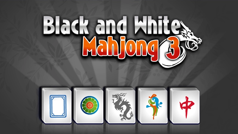 Siyah ve (*3*) Mahjong 3